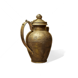 描金刻花执壶图标